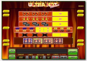 ultra hot играть бесплатно